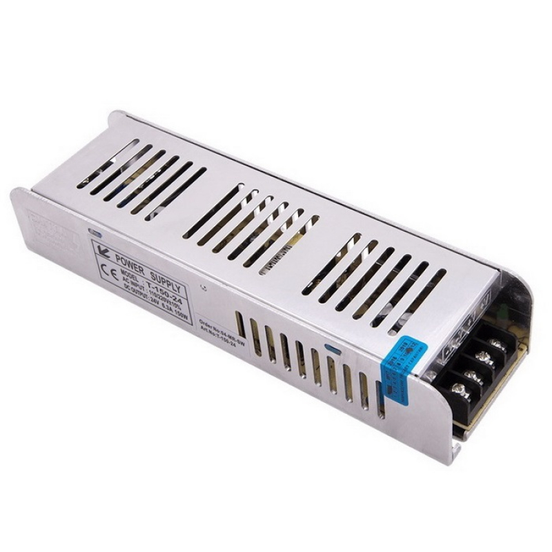 Блок питания для светодиодной ленты для саун и бань SWG T-150-24 (150 W, 24 V, IP 20, сетка металл)