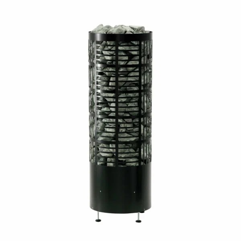 Электрическая печь для сауны BORN Line Black 9кВт со встроенным управлением