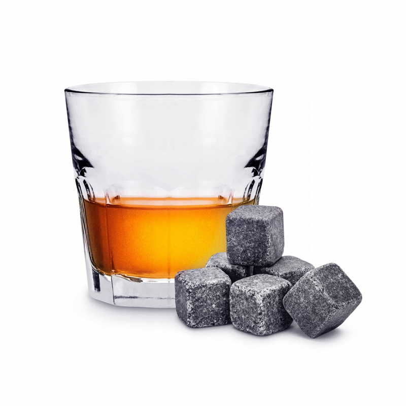 Кубики из камня талькомагнезита для виски Hukka Whiskyset