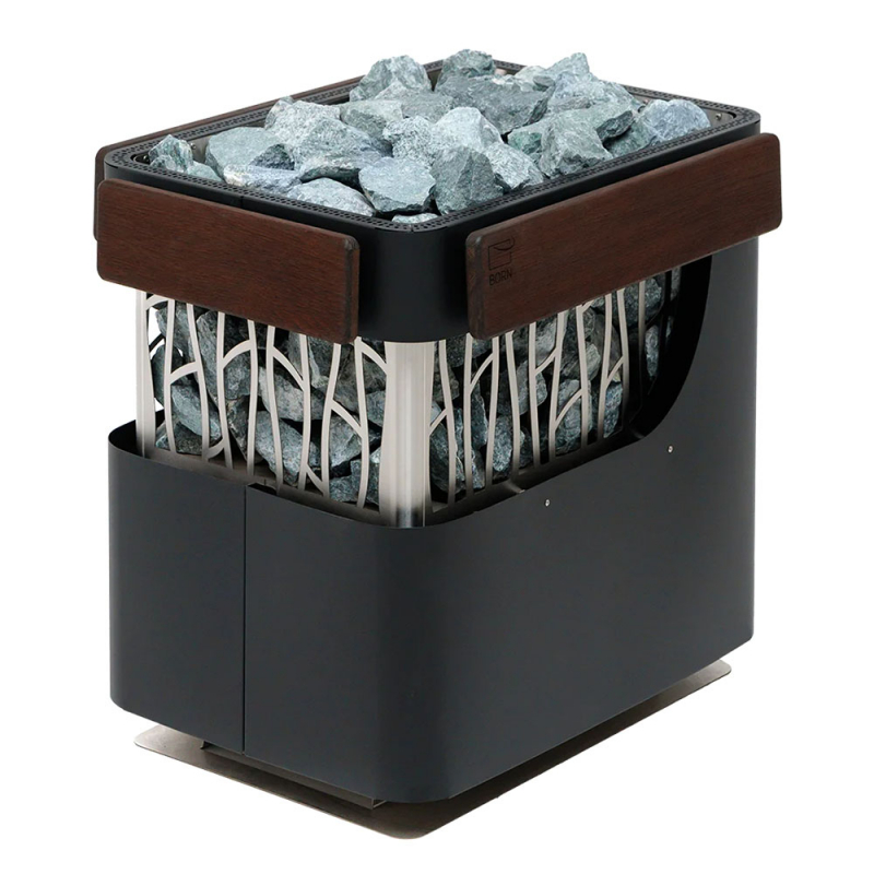 Электрическая печь для сауны BORN Stone Black 15кВт без пульта