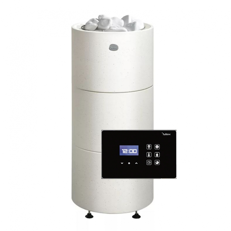 Электрическая печь Tulikivi KUURA 1 Белый 6,8 kW + пульт Tulikivi