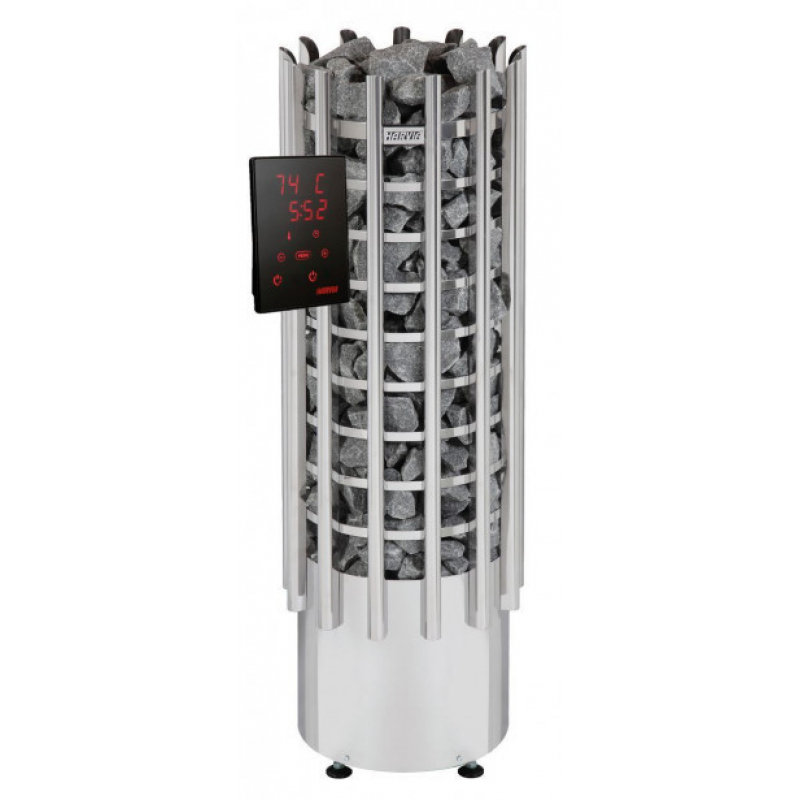 Электрическая печь для сауны Harvia Glow TRT90XE (выносной пульт в комплекте) HTRT904XE
