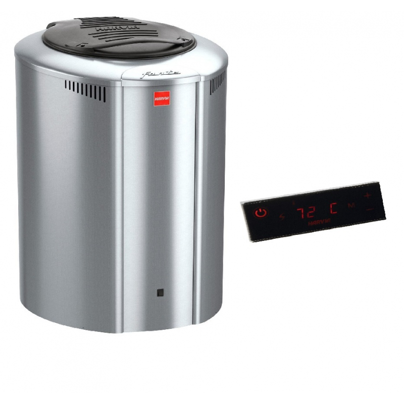 Электрическая печь для сауны Harvia Forte AF9 Steel (выносной пульт в комплекте) HAFB900400S