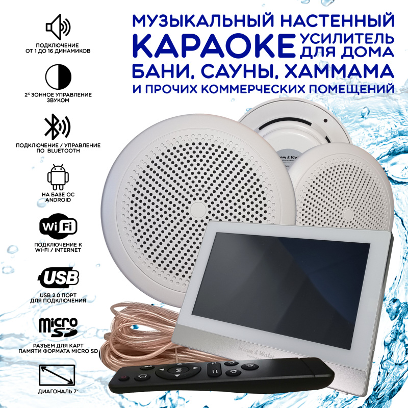 Комплект акустической системы SW-3 SOUND (три колонки)