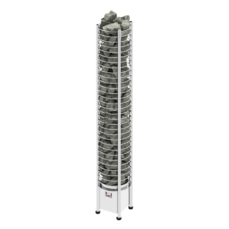 Электрическая печь для сауны SAWO TOWER TH3-45Ni2-P встроенный блок мощности, без пульта