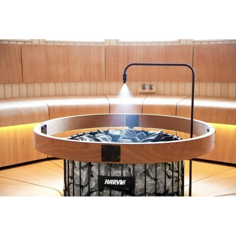 Электрическая печь Harvia Legend PO11M Black, без пульта HPO110400M