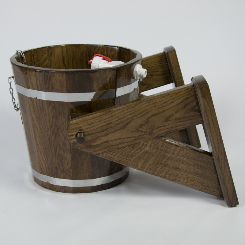 Обливное устройство Bentwood 12 л. дуб морёный