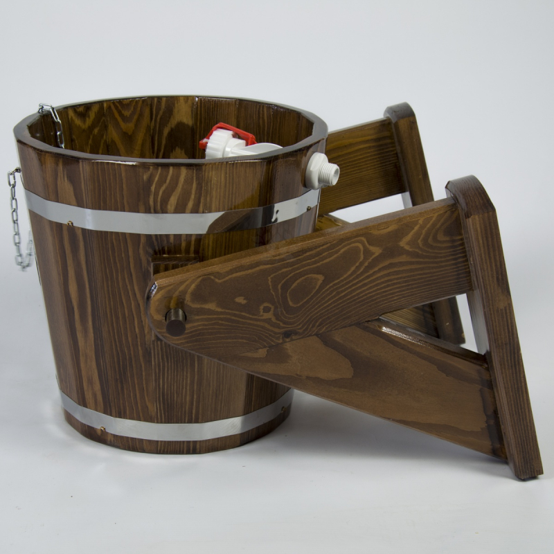 Обливное устройство Bentwood 12 л. лиственница морёная