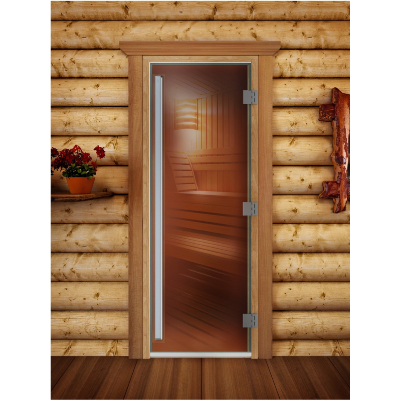 Дверь для бани и сауны DoorWood Престиж
