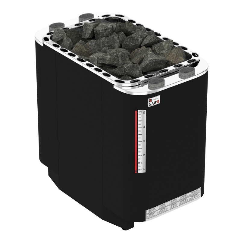 Электрическая печь для сауны Sawo Savonia Combi COATED SAVC-150NS-P-F термопокрытие, с парогенератором, без пульта