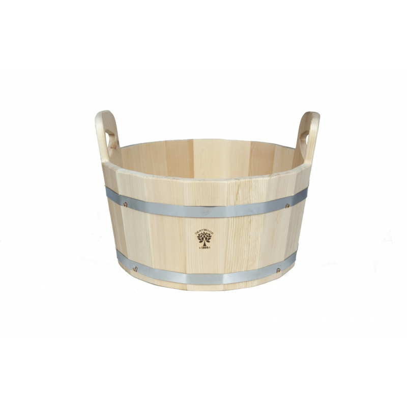 Шайка для бани BentWood кедр натуральный 15л