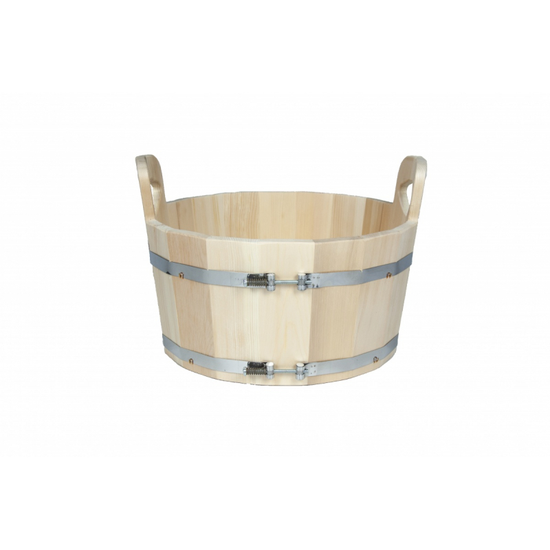 Шайка для бани BentWood кедр натуральный 15л