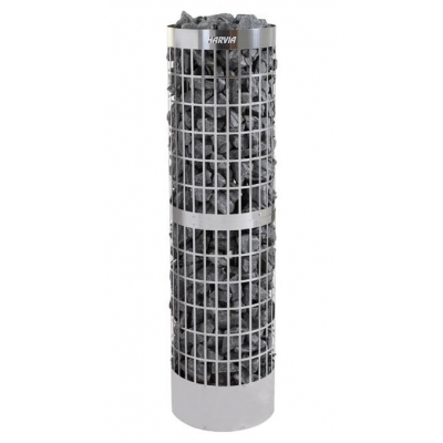 Электрическая печь для сауны Harvia Cilindro PC100E/135E Steel, без пульта HPCE100400