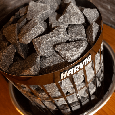 Электрическая печь для сауны Harvia Cilindro PC70E Black Steel, без пульта HPCE700400M
