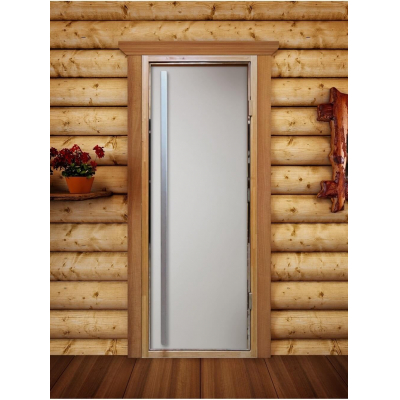 Дверь для сауны, со скрытыми петлями, DoorWood Flash Royal