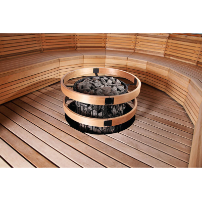 Электрическая печь Harvia Legend PO11M Black, без пульта HPO110400M
