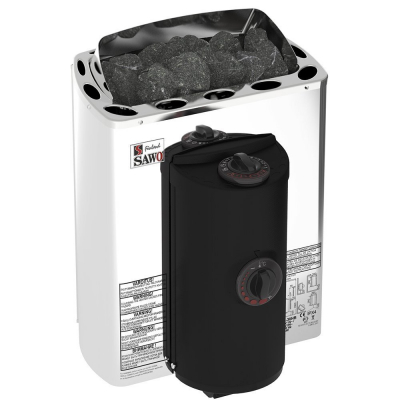 Электрическая печь для сауны Sawo MINI X MX-30NB-Z нержавейка/оцинковка, встроенный пульт