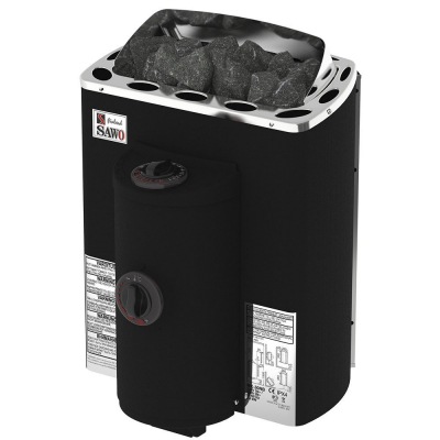 Электрическая печь для сауны SAWO COATED MINI X MX-30NB-P-F термопокрытие, встроенный пульт