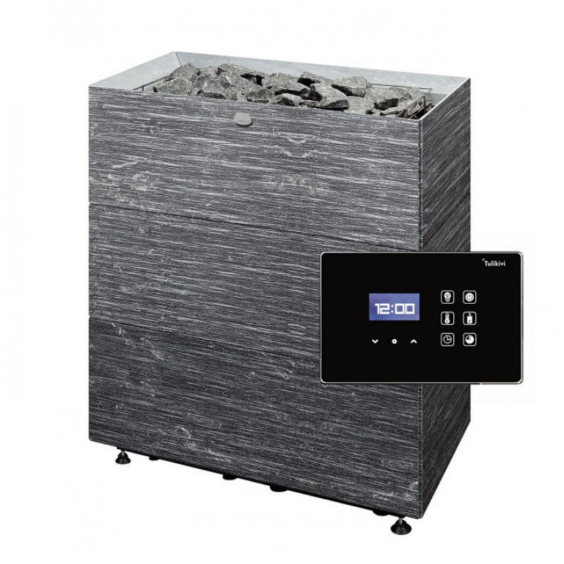 Электрическая печь Tulikivi Tuisku XL Grafia 21 kW + пульт Tulikivi
