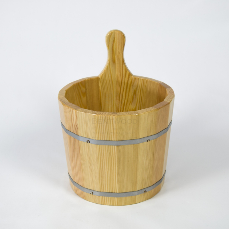 Ушат для бани BentWood 7 л. из лиственницы